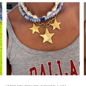 Gold Star Pendant Necklace